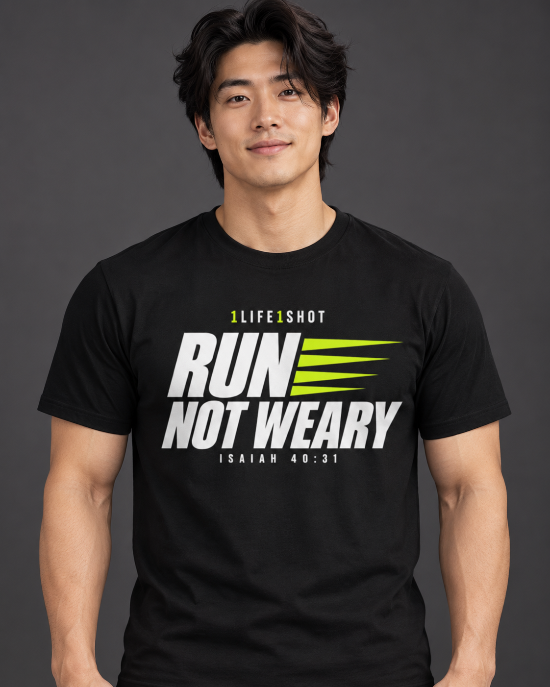 Isaiah 40:31 Tee — AI model preview