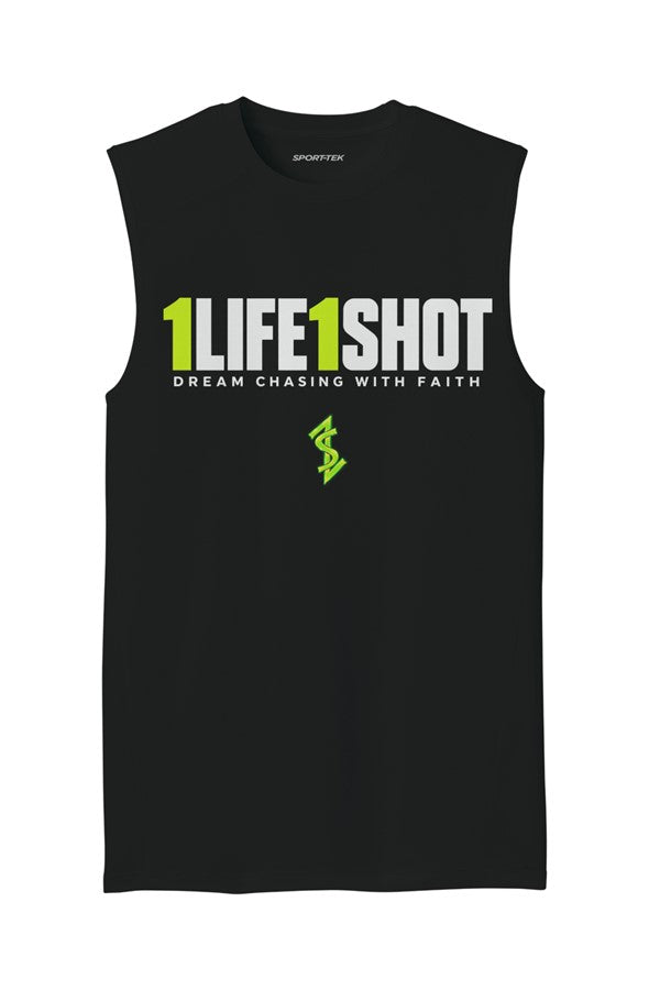1Life1Shot Compression Sleeveless Tee