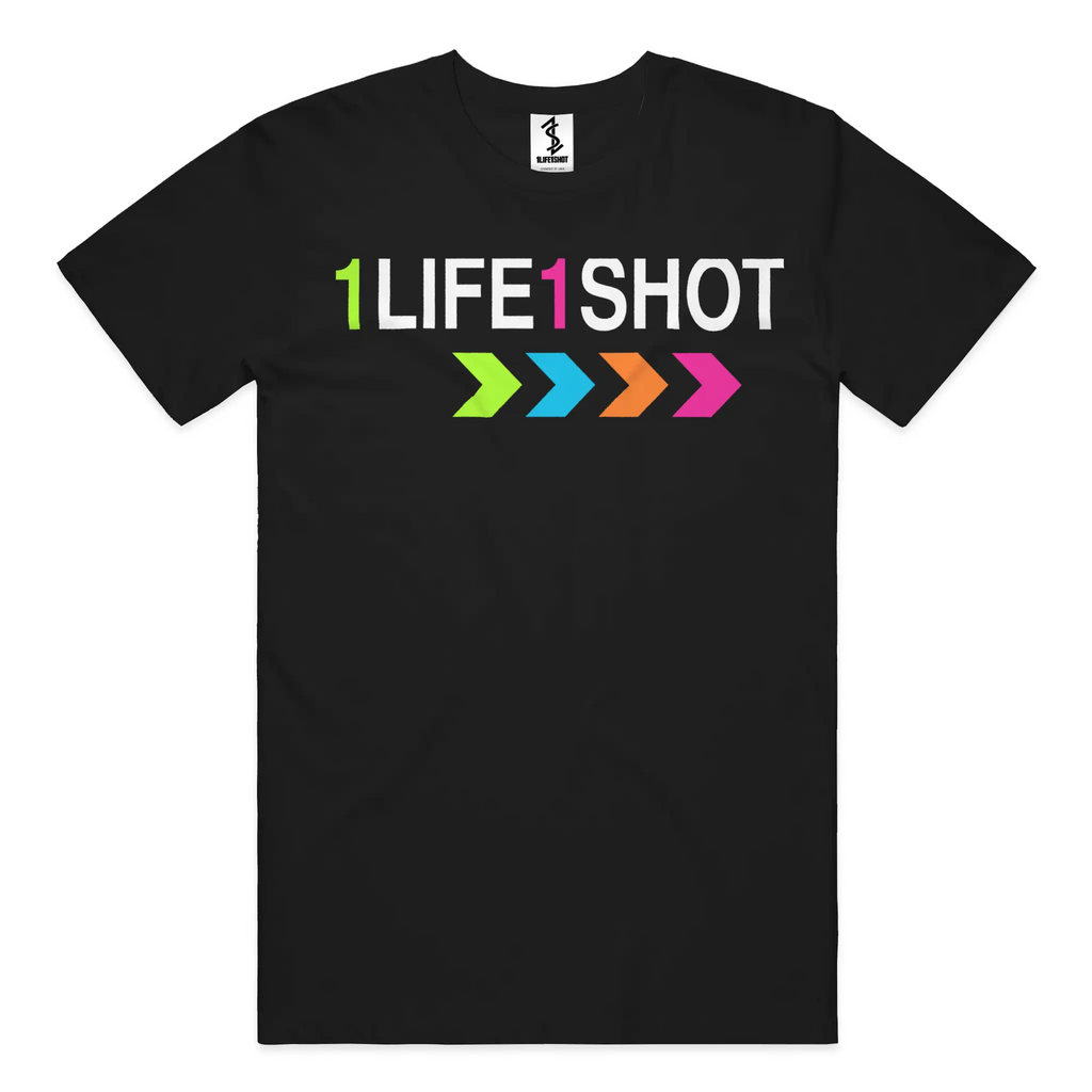 1Life1Shot Electric Collection Tee