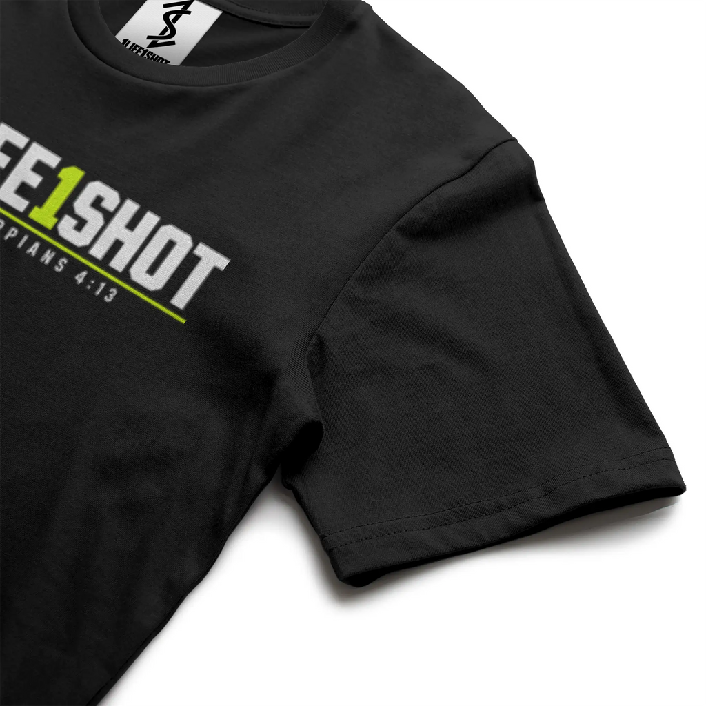 1Life1Shot Philippians 4:13 Tee