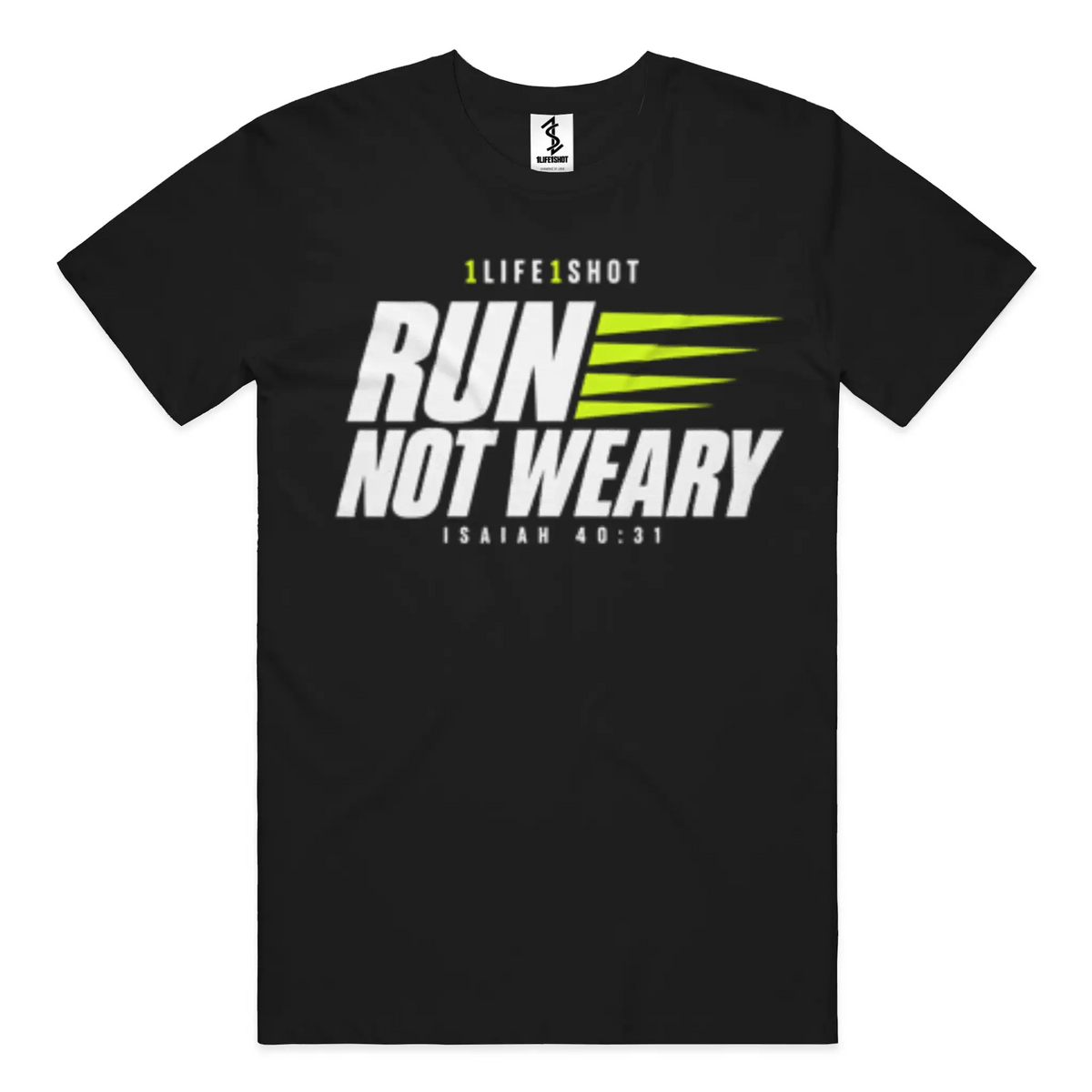 1Life1Shot Isaiah 40:31 Tee