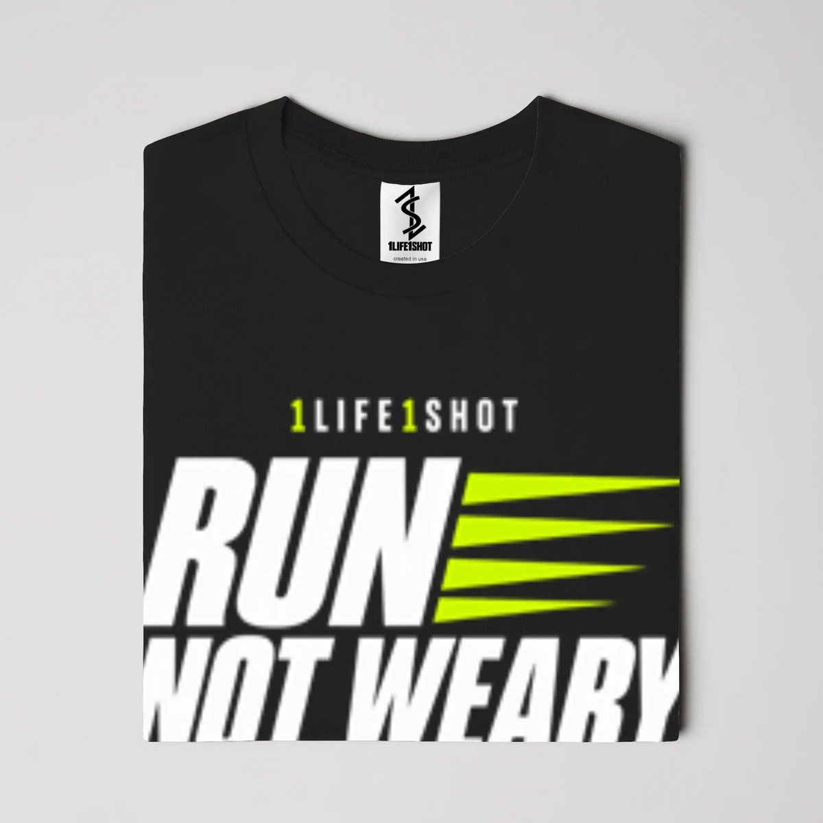 1Life1Shot Isaiah 40:31 Tee