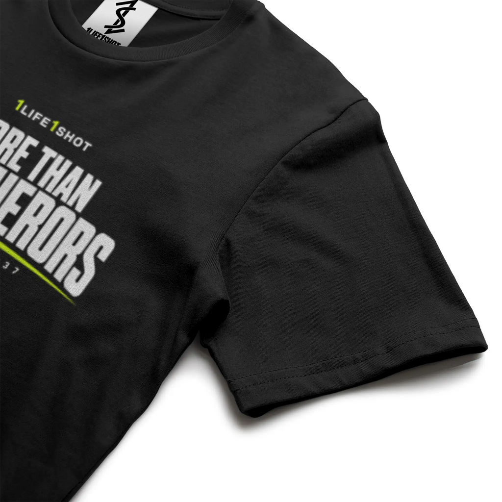 1Life1Shot More Than a Conqueror Tee