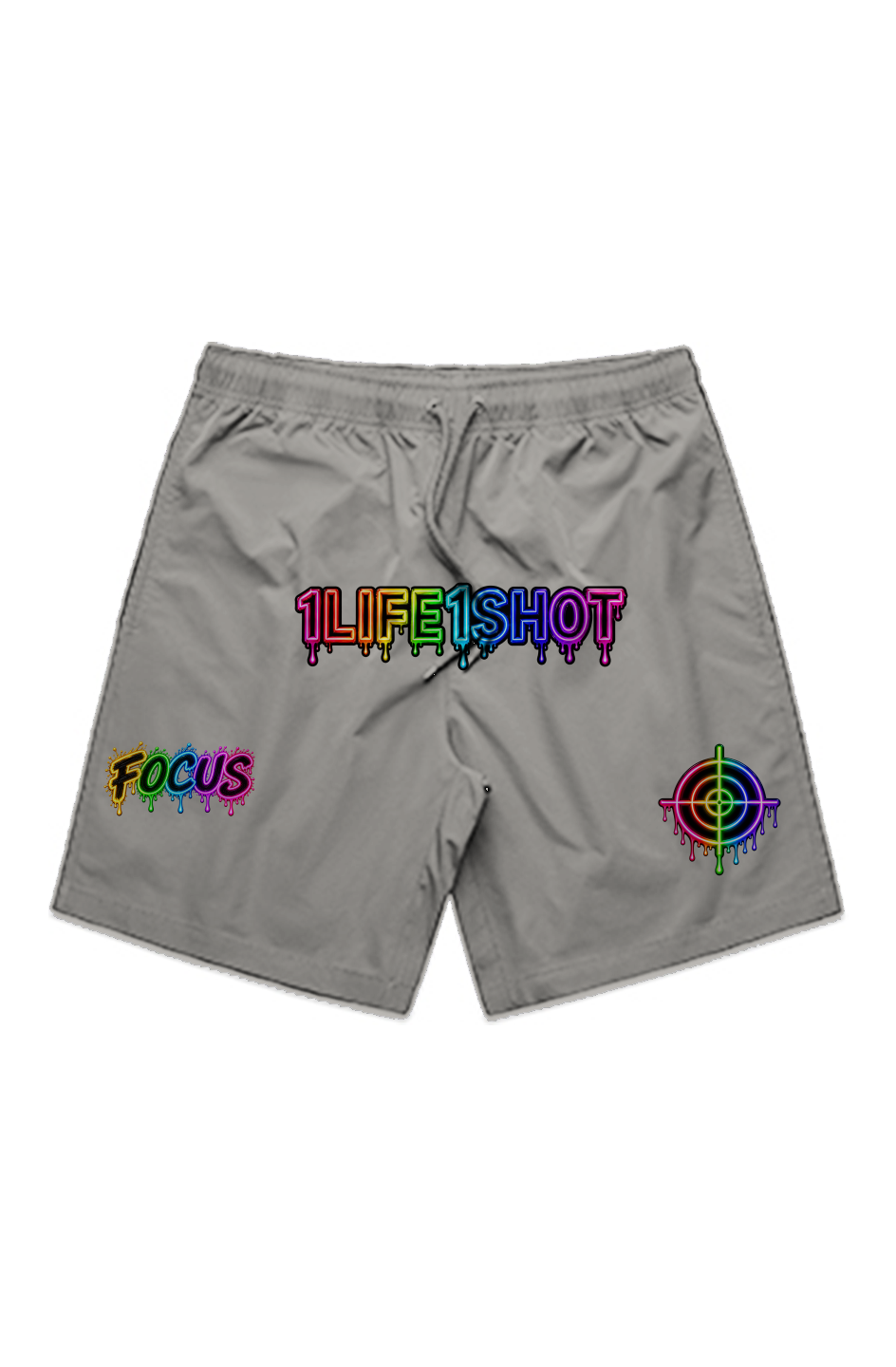 1Life1Shot Focus Training Shorts