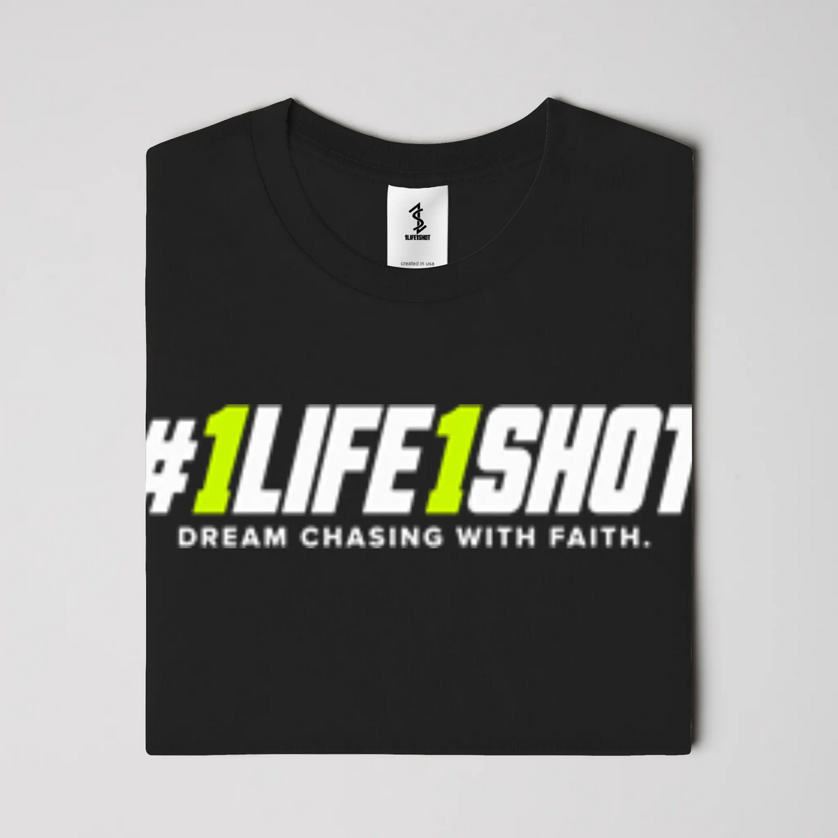 1Life1Shot Hashtag Tee